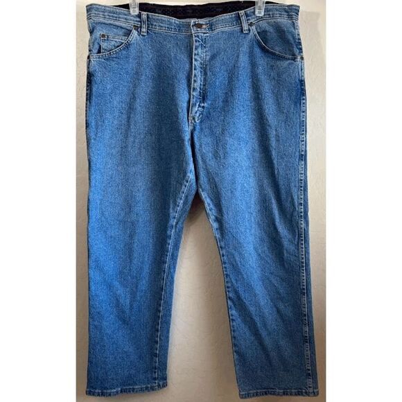 Wrangler Blue Jeans  42W 29L Item  MJ6 - Picture 1 of 2